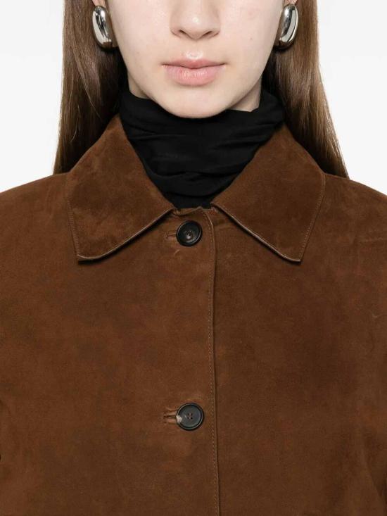 26SS 딸리아토레 가죽 자켓 VALERIEPECHE260126E242 Brown - TAGLIATORE