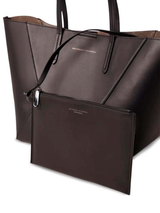 26SS 브루넬로 쿠치넬리 숄더백 MBXAD2573C8279 Dark Brown - BRUNELLO CUCINELLI