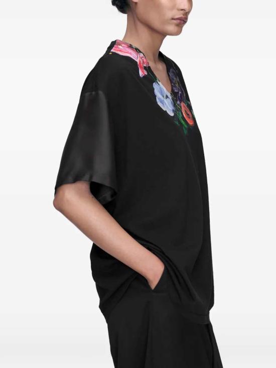 26SS 마르지엘라 반팔 티셔츠 S67GC0050S24575 900 BLACK - MAISON MARGIELA