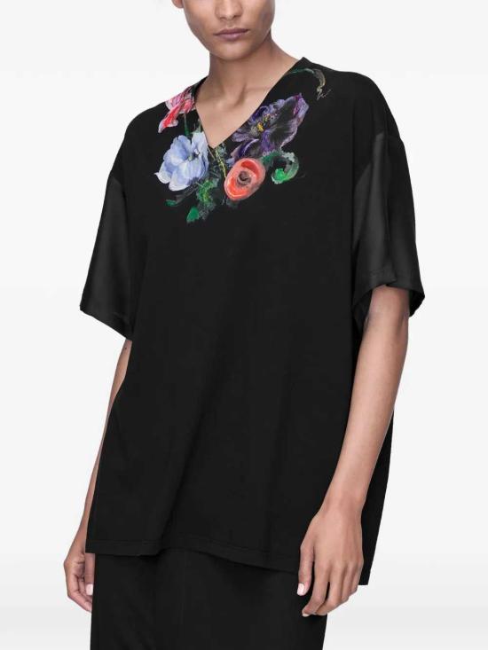 26SS 마르지엘라 반팔 티셔츠 S67GC0050S24575 900 BLACK - MAISON MARGIELA