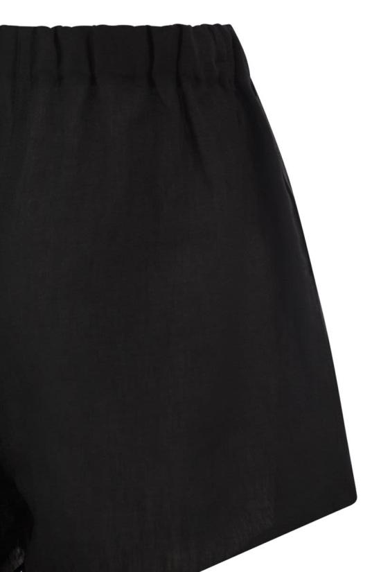 26SS 마우리치오 미코노스 스트레이트 팬츠 W01130881 BLACK - MAURIZIO MYKONOS