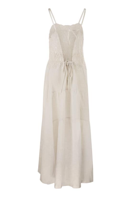 26SS 마우리치오 미코노스 롱 원피스 W06170781 OFF WHITE OFFWHTE - MAURIZIO MYKONOS