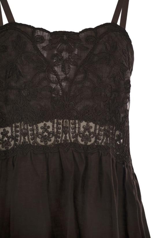 26SS 마우리치오 미코노스 롱 원피스 W06170781 CHOCOLATE DARK BROWN - MAURIZIO MYKONOS