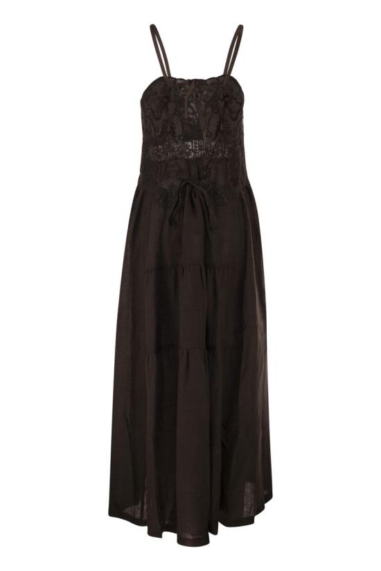 26SS 마우리치오 미코노스 롱 원피스 W06170781 CHOCOLATE DARK BROWN - MAURIZIO MYKONOS