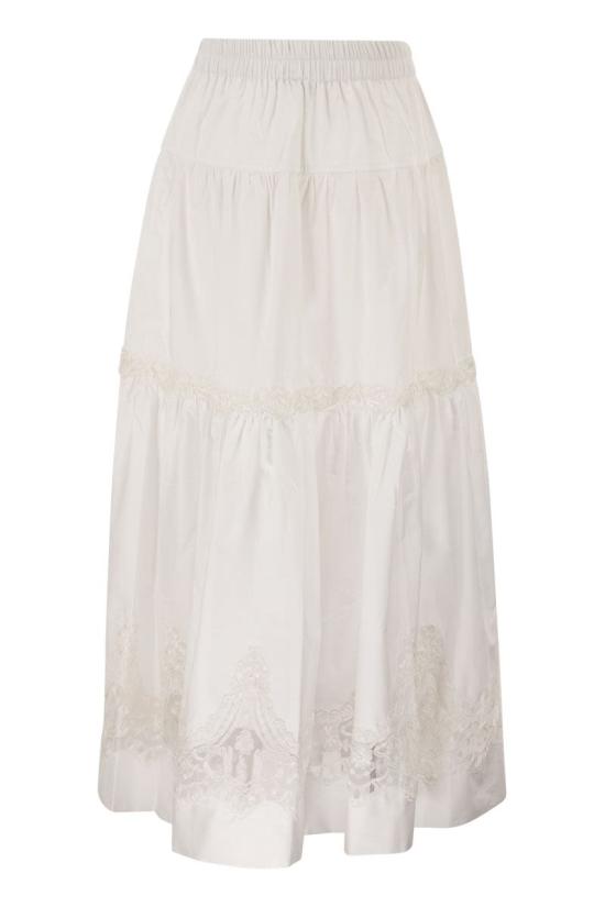 26SS 마우리치오 미코노스 롱 스커트 W04060581 WHITE - MAURIZIO MYKONOS