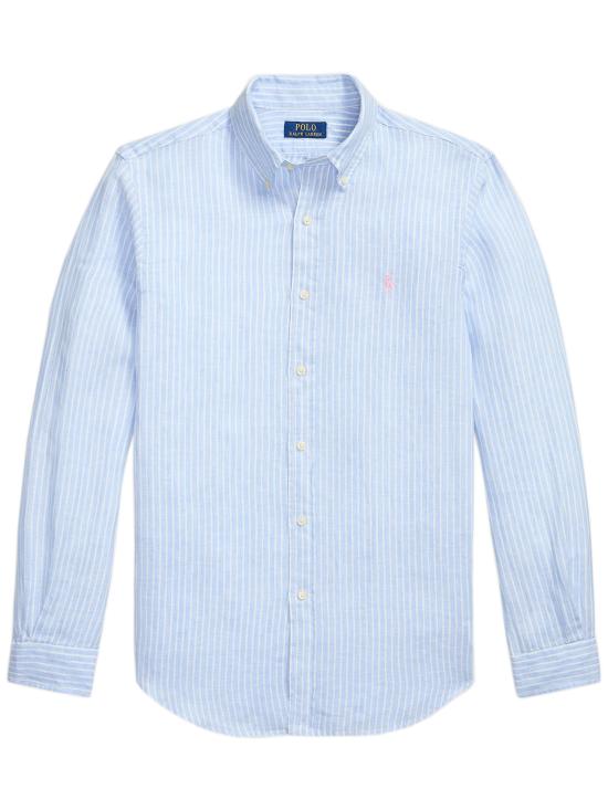 26SS 폴로 랄프로렌 긴팔 셔츠 710B15594005 CLEAR BLUE