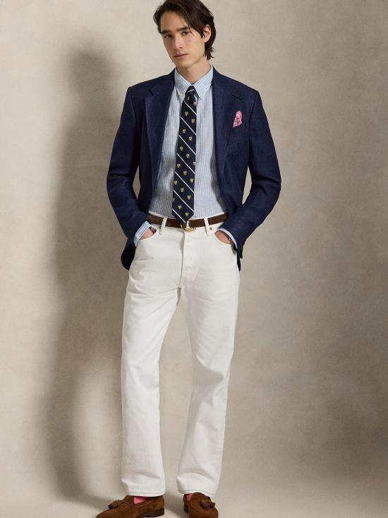 26SS 폴로 랄프로렌 긴팔 셔츠 710B15594005 CLEAR BLUE - POLO RALPH LAUREN