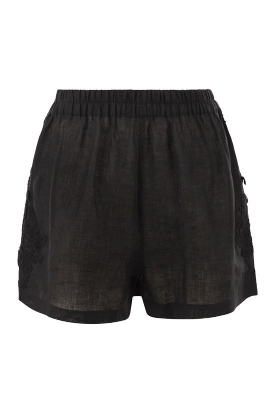 26SS 마우리치오 미코노스 스트레이트 팬츠 W01320781 BLACK - MAURIZIO MYKONOS