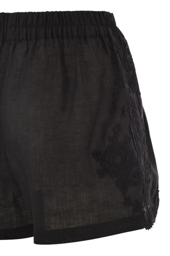 26SS 마우리치오 미코노스 스트레이트 팬츠 W01320781 BLACK - MAURIZIO MYKONOS