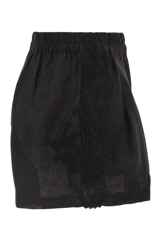 26SS 마우리치오 미코노스 스트레이트 팬츠 W01320781 BLACK - MAURIZIO MYKONOS