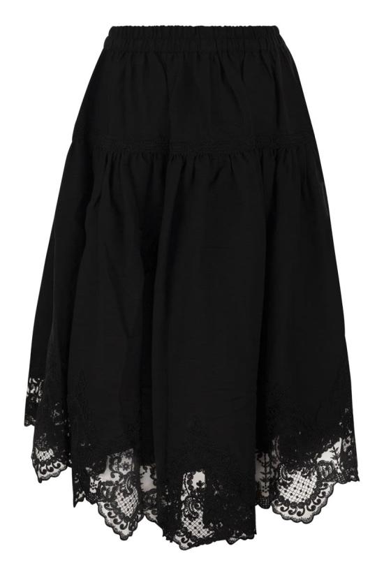 26SS 마우리치오 미코노스 미디 스커트 W04080281 BLACK - MAURIZIO MYKONOS