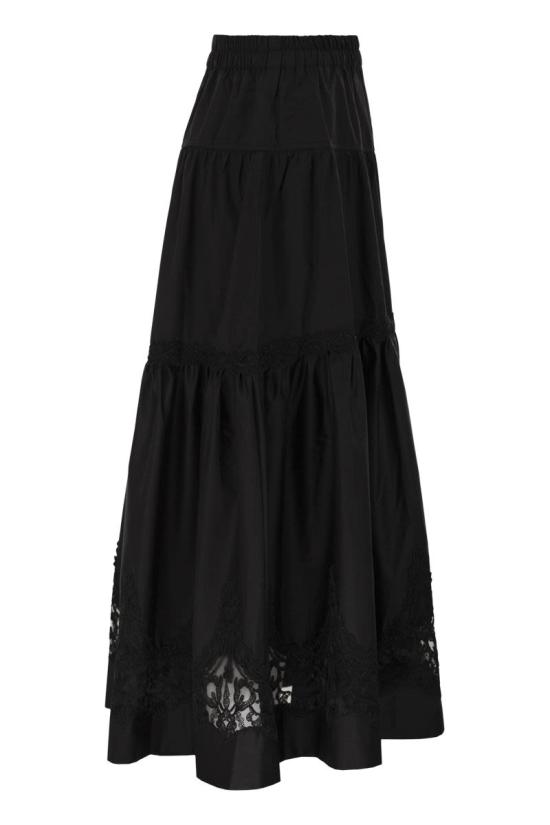 26SS 마우리치오 미코노스 롱 스커트 W04060581 BLACK - MAURIZIO MYKONOS