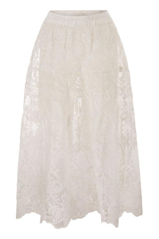 26SS 마우리치오 미코노스 미디 스커트 W04091981 OFF WHTE OFFWHTE WHITE