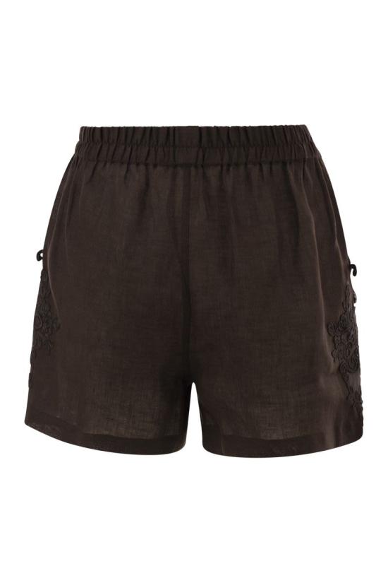 26SS 마우리치오 미코노스 숏팬츠 W01320781 CHOCOLATE DARK BROWN - MAURIZIO MYKONOS