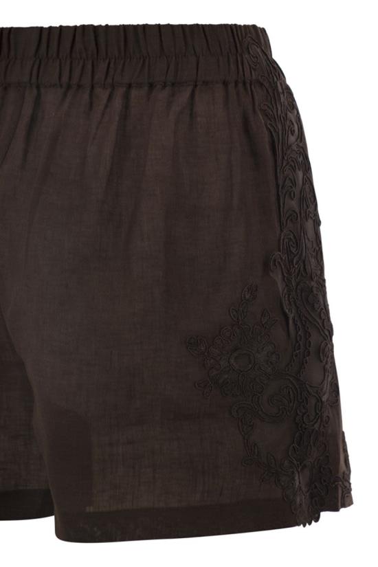 26SS 마우리치오 미코노스 숏팬츠 W01320781 CHOCOLATE DARK BROWN - MAURIZIO MYKONOS