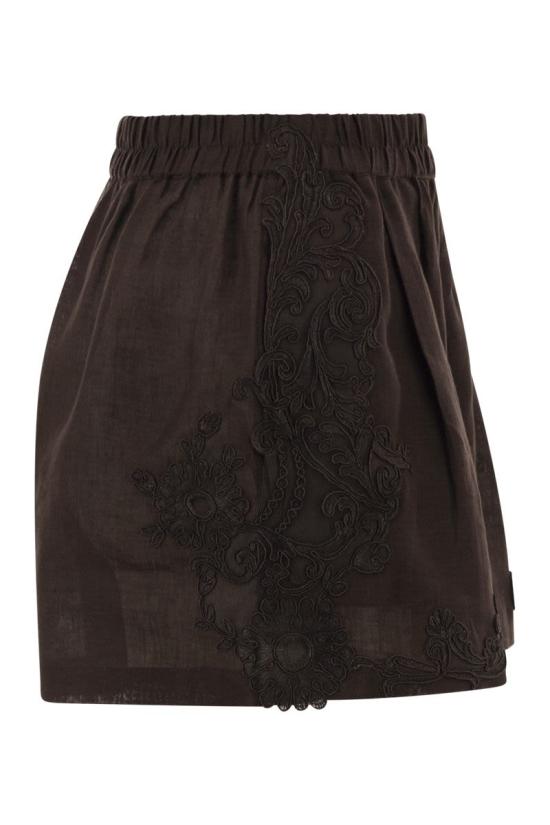 26SS 마우리치오 미코노스 숏팬츠 W01320781 CHOCOLATE DARK BROWN - MAURIZIO MYKONOS