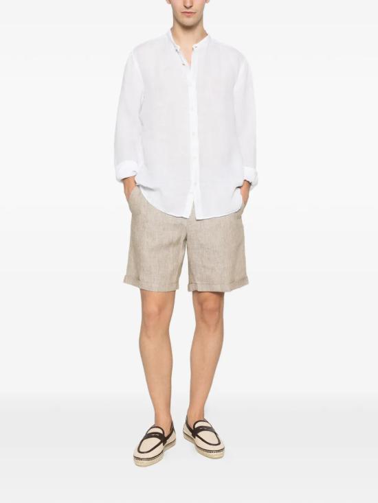 26SS 120 리노 긴팔 셔츠 33ALIM11590000115000000050 WHITE - 120 LINO