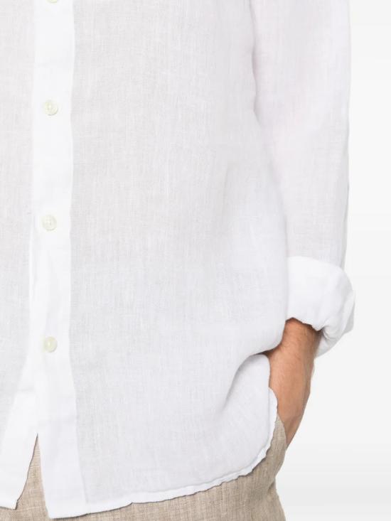 26SS 120 리노 긴팔 셔츠 33ALIM11590000115000000050 WHITE - 120 LINO