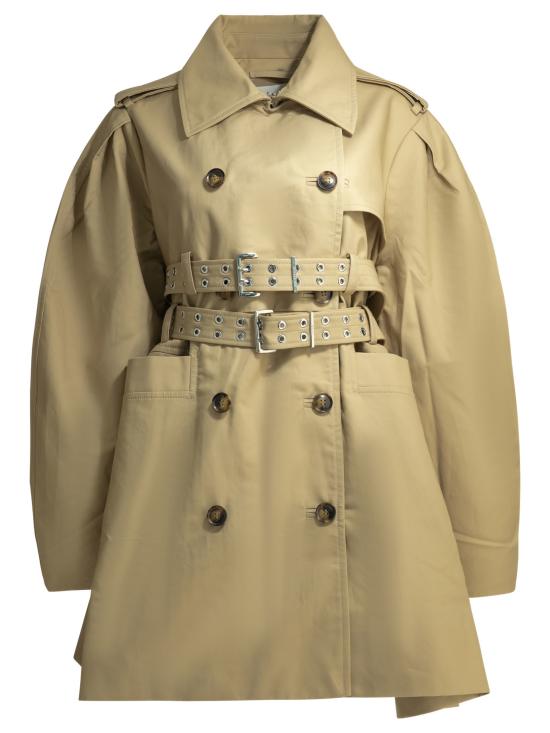 26SS 가니 트렌치 코트 A1010100ZZR BEIGE