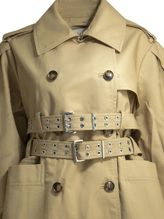 26SS 가니 트렌치 코트 A1010100ZZR BEIGE - GANNI