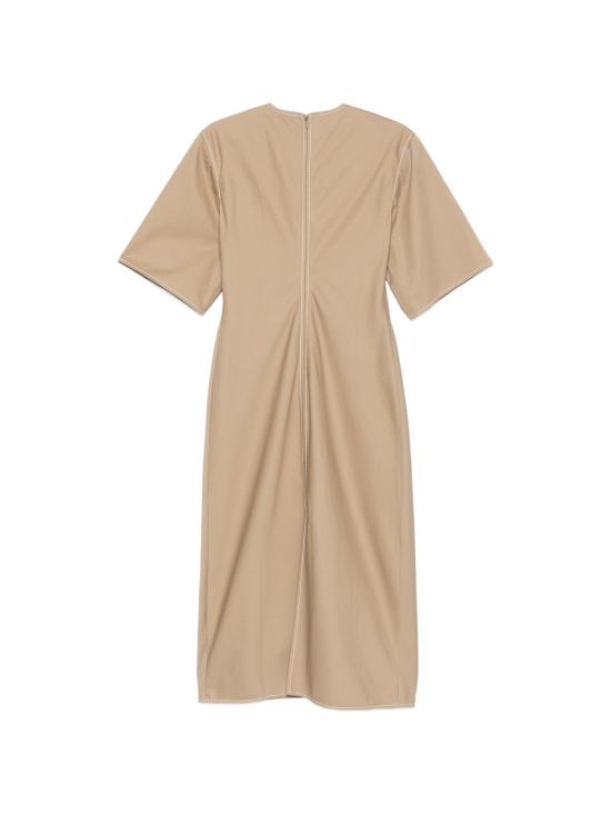 26SS 아미 미디 원피스 FDR647CO0214 A036BEIGETAUP - AMI