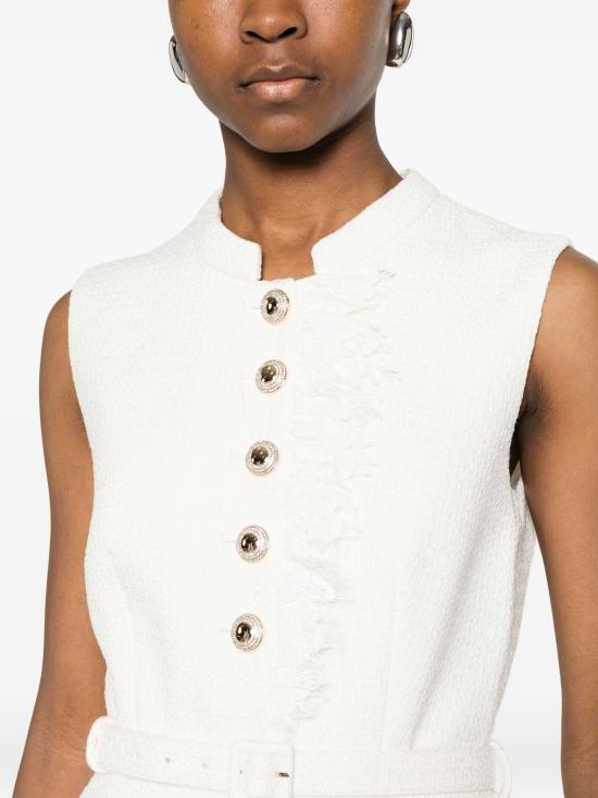 26SS 셀프 포트레이트 롱 원피스 SS26031MC CREAM - SELF PORTRAIT