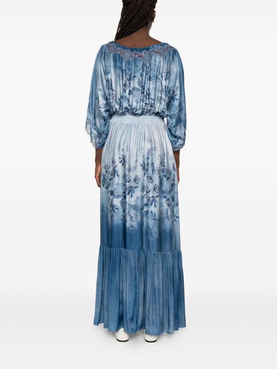 26SS 에르마노 롱 원피스 D48EQ061EC2 MFB32DENIMSC - ERMANNO