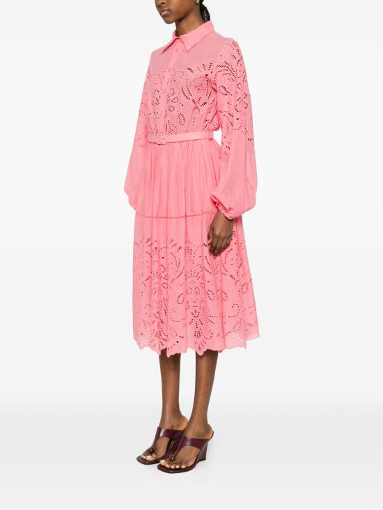 26SS 에르마노 미디 원피스 D48EQ029CCEN0 MF749ROSABUBB - ERMANNO