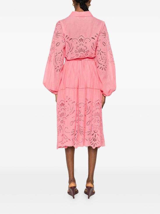 26SS 에르마노 미디 원피스 D48EQ029CCEN0 MF749ROSABUBB - ERMANNO