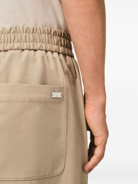 26SS 아미 코튼 엘라스티케이티드 웨이스트 트라우저 HTR868CO0214 A036BEIGETAUP - AMI