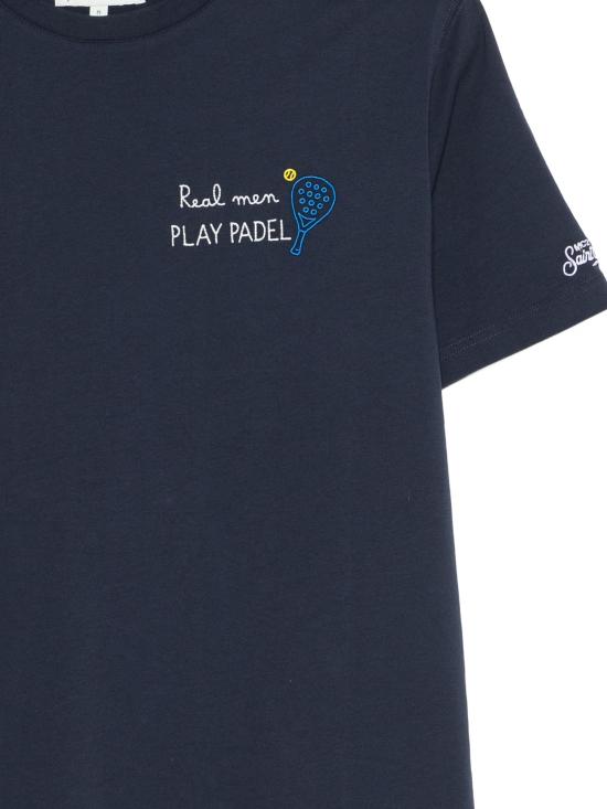 26SS 세인트바쓰 반팔 티셔츠 POT0001 01995LPADEL61 - MC2 SAINT BARTH