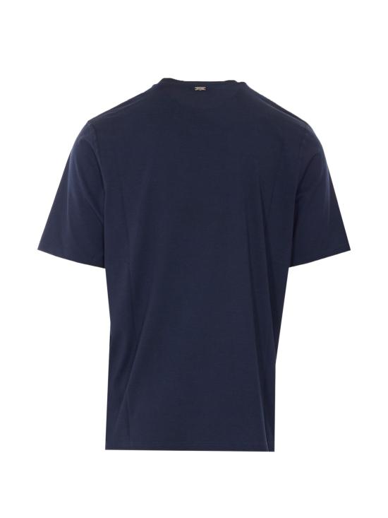 26SS 에르노 반팔 티셔츠 JG000272U52130 9200BLUNAVY - HERNO