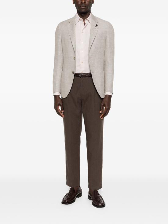 26SS 에르노 스트레이트 팬츠 PT000185U17147 8800MARRONEOS - HERNO