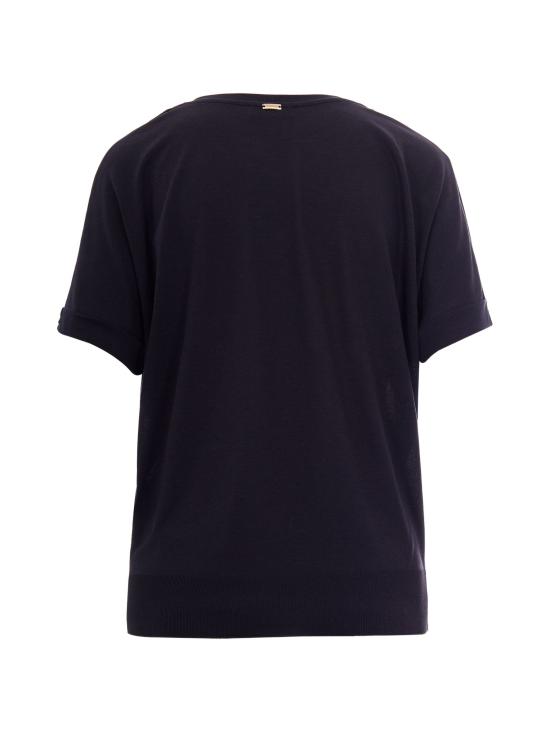 26SS 에르노 반팔 티셔츠 JG000312D52056 9200BLUNAVY - HERNO