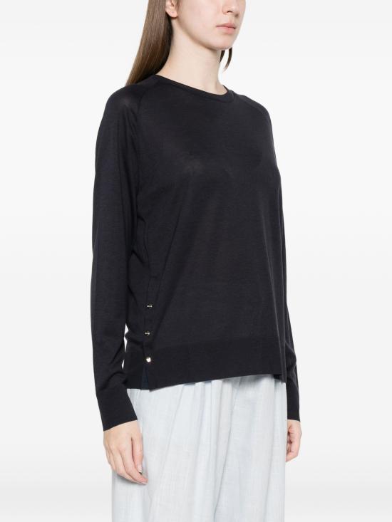 26SS 에르노 긴팔 티셔츠 JG000311D52056 9200BLUNAVY - HERNO