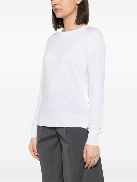 26SS 에르노 긴팔 티셔츠 JG000311D52056 1000BIANCO - HERNO