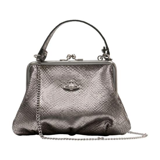 26SS 비비안웨스트우드 그래니 프레임 퍼스 4B010007WL00D6P203 SILVER