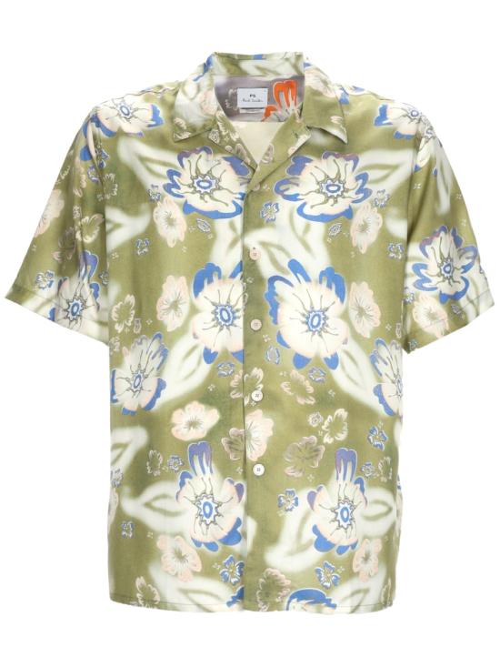 26SS PS 바이 폴스미스 반팔 셔츠 M2R695UV22652 36 GREEN