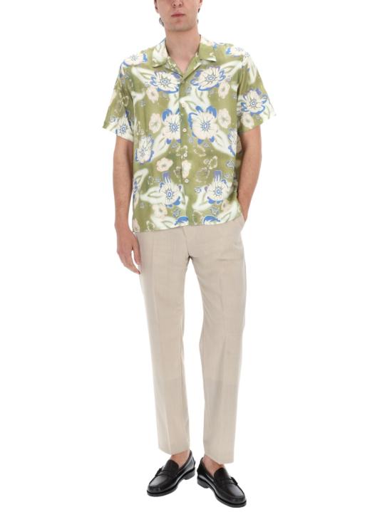 26SS PS 바이 폴스미스 반팔 셔츠 M2R695UV22652 36 GREEN - PS BY PAUL SMITH