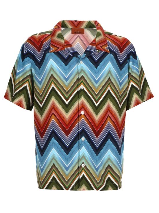 26SS 미소니 반팔 셔츠 BS26SJ01 BW010QSM9Z2 MULTICOLOUR