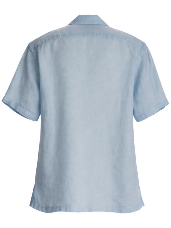 26SS 120 리노 반팔 셔츠 33ALIM19L3 0000115000205 AZURE - 120 LINO