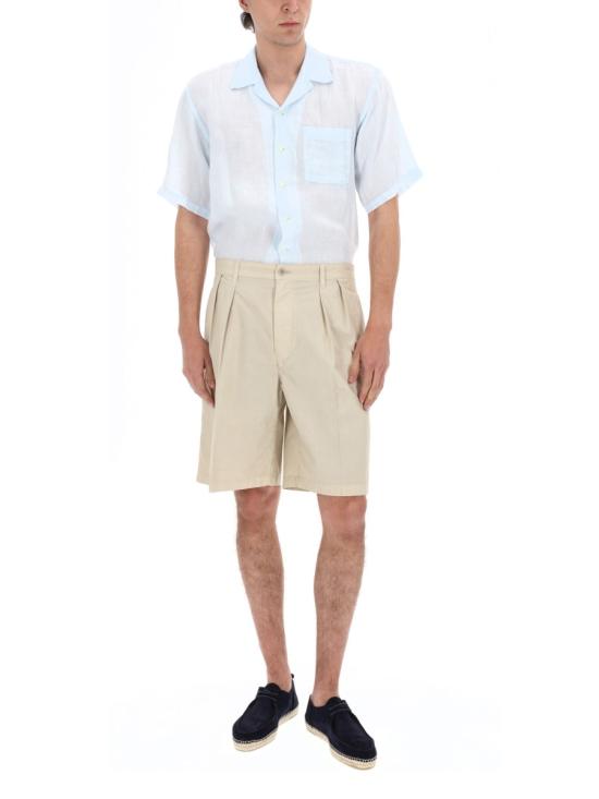 26SS 120 리노 반팔 셔츠 33ALIM19L3 0000115000205 AZURE - 120 LINO