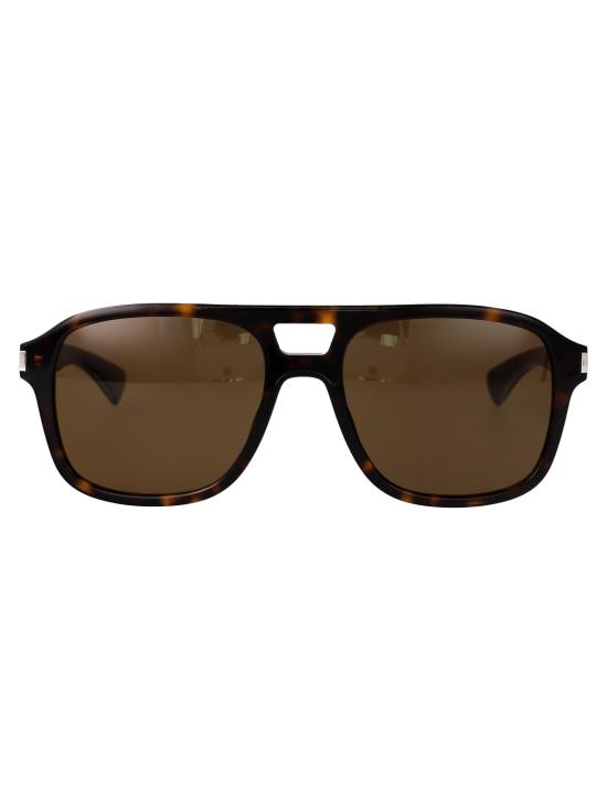 26SS 생로랑 선글라스 SL 881 006 HAVANA CRYSTAL BROWN