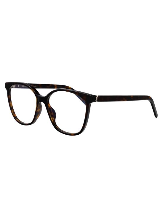 26SS 생로랑 안경 SL M162 002 HAVANA HAVANA TRANSPARENT - SAINT LAURENT