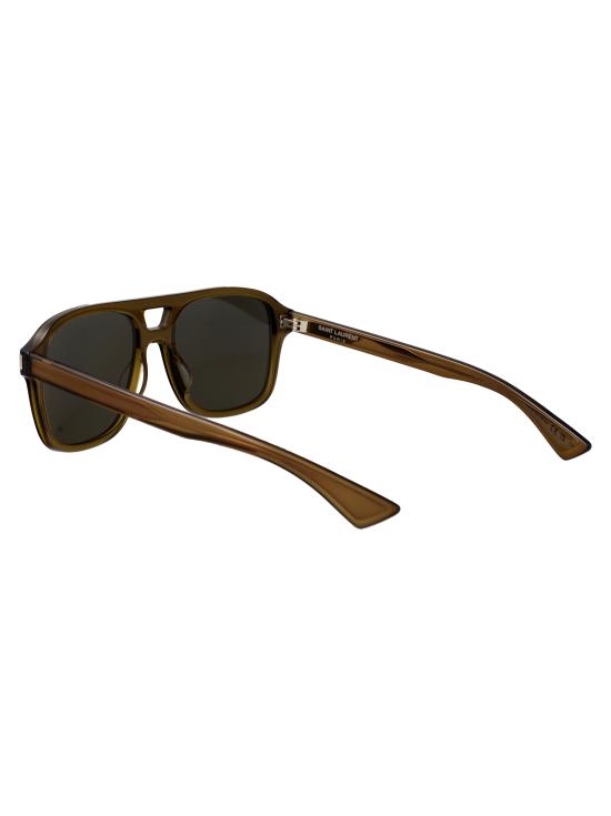 26SS 생로랑 선글라스 SL 881 004 BROWN BROWN GREY - SAINT LAURENT