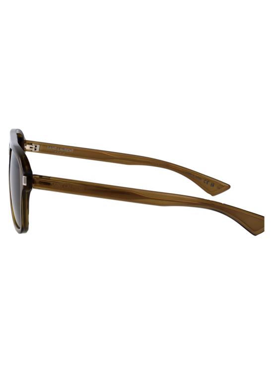 26SS 생로랑 선글라스 SL 881 004 BROWN BROWN GREY - SAINT LAURENT