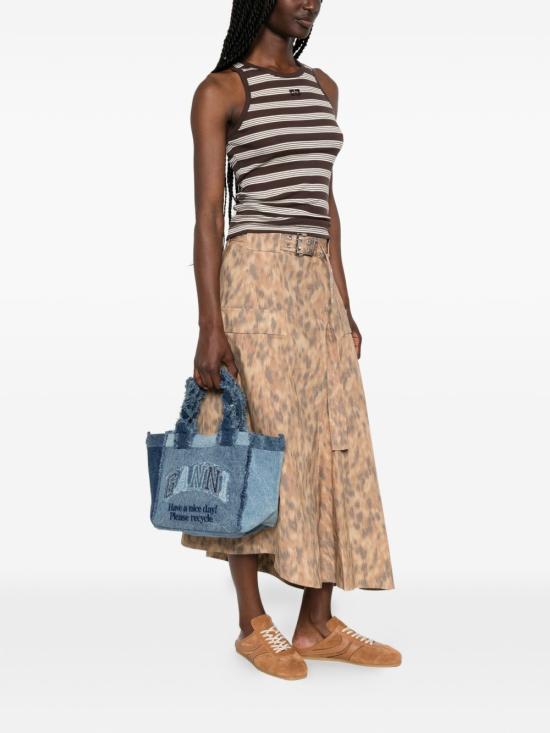 26SS 가니 토트백 B2110092569 BLU - GANNI