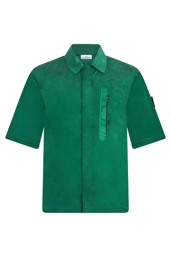 26SS 스톤 아일랜드 반팔 셔츠 S151200028S0019V005H green