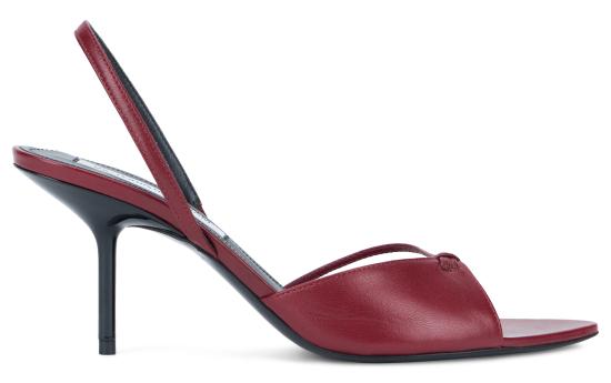 25FW 빅토리아 베컴 힐/펌프스 1325FSA006758A002 Burgundy - VICTORIA BECKHAM