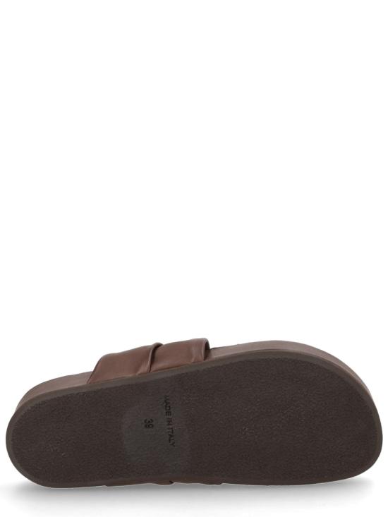 26SS 우마 왕 뮬/슬리퍼 US9077 UW690 BROWN - UMA WANG